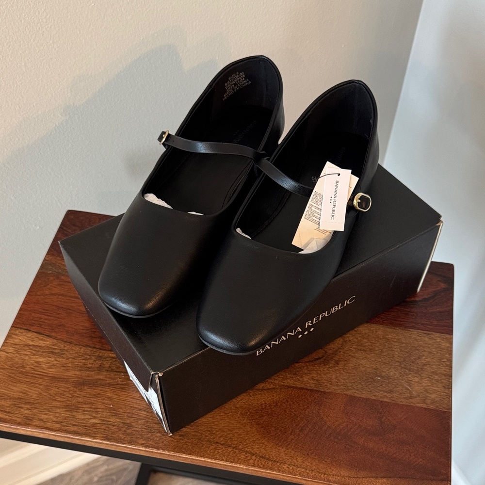 Vegan Leather MaryJane Ballet Flat